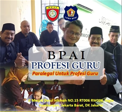 Paralegal BPAI: Solusi Advokasi untuk Profesi Guru