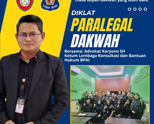 Diklat Paralegal Dakwah di Jakarta